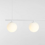 Lampa Wisząca Beryl Glass - 5 Kul Szkło Biała Aldex | Kup Teraz