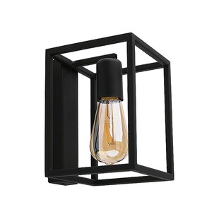 Kinkiet Loft Industrialny Crate Czarny | Nowodvorski