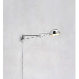Kinkiet industrialny Portland chrom Markslojd - Loftowa lampa