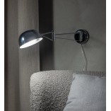 Kinkiet industrialny Portland chrom Markslojd - Loftowa lampa