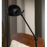 Lampa podłogowa regulowana loft Portland czarna Markslojd