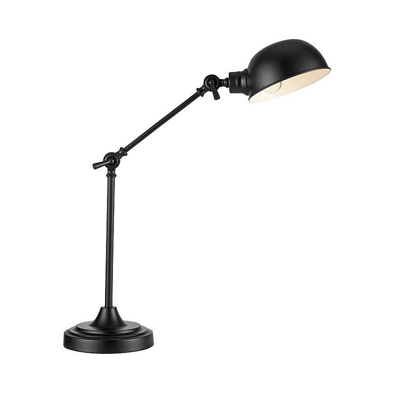Lampa stołowa loft Portland czarna | Markslojd