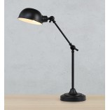 Lampa stołowa loft Portland czarna | Markslojd