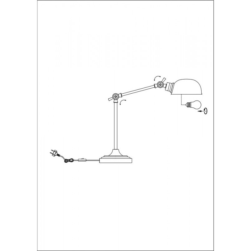 Lampa stołowa loft Portland chrom Markslojd - Kup teraz!