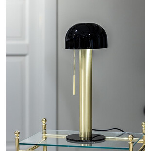 Lampa stołowa Costa czarno-złota | Markslojd