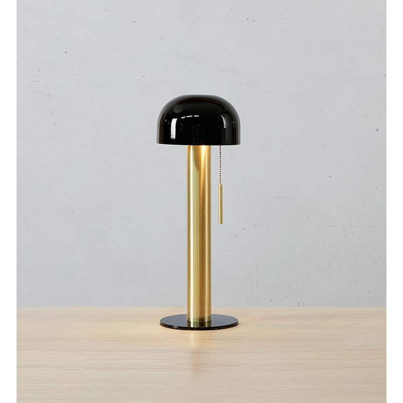 Lampa stołowa Costa czarno-złota | Markslojd