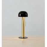Lampa stołowa Costa czarno-złota | Markslojd
