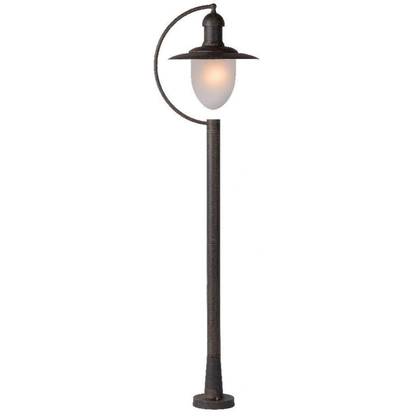 Lampa zewnętrzna retro Aruba Lucide | 110cm, Rdzawy | Sklep z lampami
