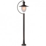 Lampa zewnętrzna retro Aruba Lucide | 110cm, Rdzawy | Sklep z lampami