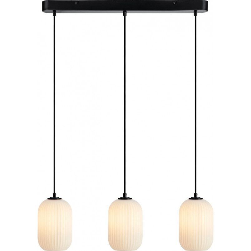 Lampa wisząca Cava biała/czarna | Markslojd - 3 punkty