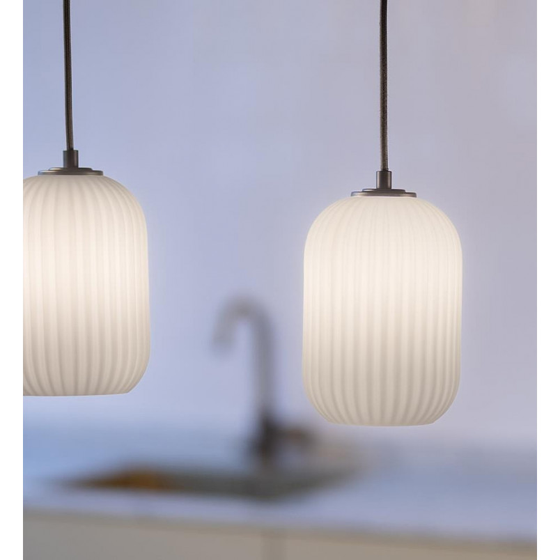 Lampa wisząca Cava biała/czarna | Markslojd - 3 punkty