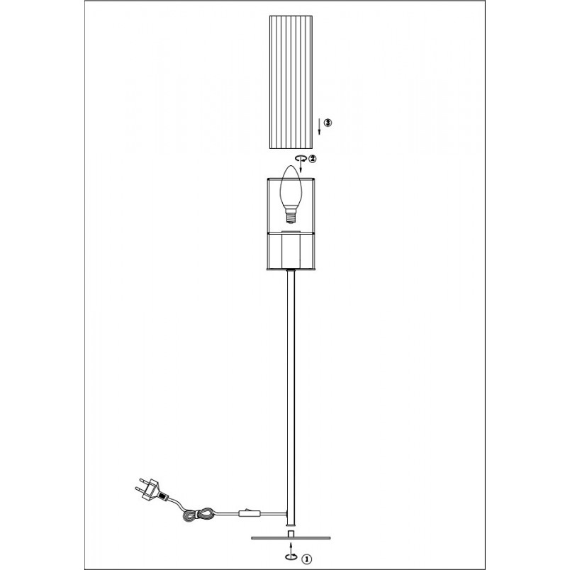 Lampa stołowa Tubo | Markslojd - Szkło, Design