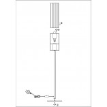 Lampa stołowa Tubo | Markslojd - Szkło, Design