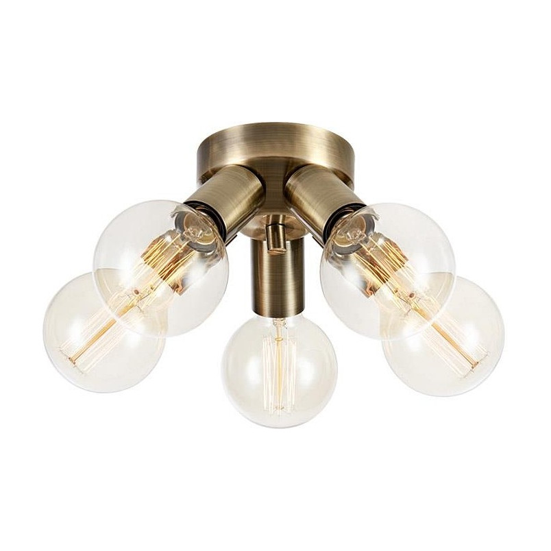 Plafon Vintage Mazzo - Mosiądz Markslojd | Elegancki Design