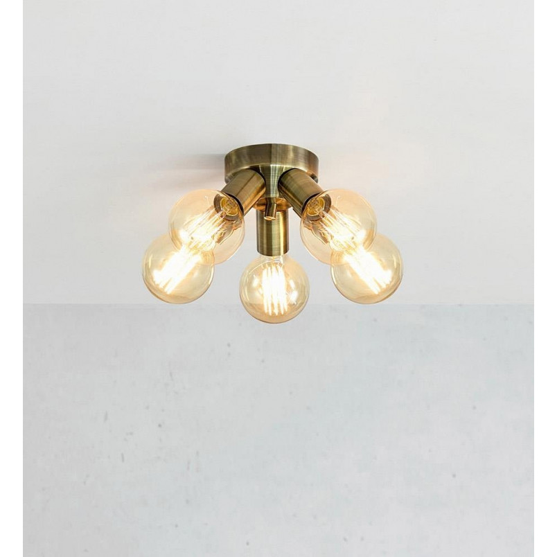 Plafon Vintage Mazzo - Mosiądz Markslojd | Elegancki Design