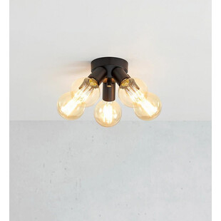 Plafon 5 punktowy loft Mazzo czarny Markslojd