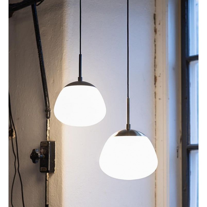 Lampa wisząca Rise - białe szkło | Markslojd - Oświetlenie