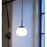 Lampa wisząca Rise - szkło białe, Markslojd | Kup teraz!