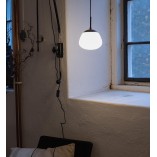 Lampa wisząca Rise - szkło białe, Markslojd | Kup teraz!