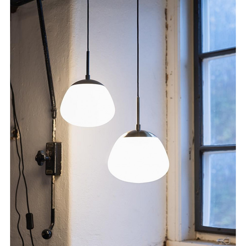 Lampa wisząca Rise - szkło białe, Markslojd | Kup teraz!