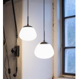 Lampa wisząca Rise - szkło białe, Markslojd | Kup teraz!