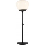 Lampa stołowa Rise Small biało-czarna | Markslojd