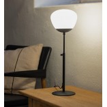Lampa stołowa Rise Small biało-czarna | Markslojd