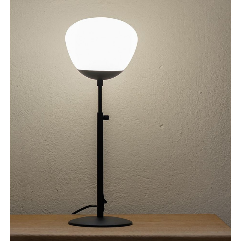 Lampa stołowa Rise Small biało-czarna | Markslojd