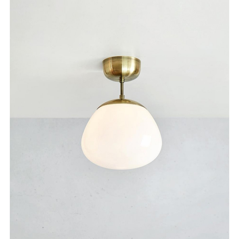 Lampa sufitowa szklana Rise - Markslojd | Retro & Biała