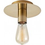 Plafon Vintage Markslojd Piatto | Mosiądz 18cm - Sklep Lamp
