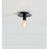 Plafon loft czarny Piatto 18cm - Markslojd | Sklep z lampami