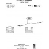 Lampa Ogrodowa LED Garden24 Markslojd | Nowoczesny Design