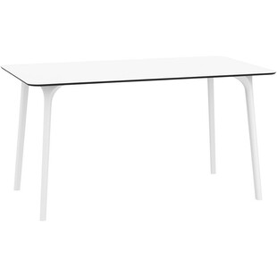 Stół prostokątny Maya 140x80cm biały Siesta - Komfort i styl