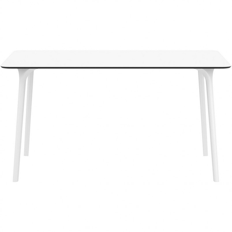 Stół prostokątny Maya 140x80cm biały Siesta - Komfort i styl