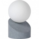 Lampa stołowa skandynawska Len szara Lucide | Kup online