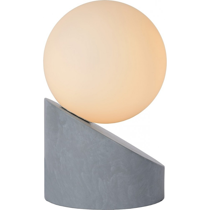 Lampa stołowa skandynawska Len szara Lucide | Kup online