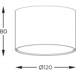 Lampa Spot Drewniana Oak - ZumaLine | Skandynawski Design