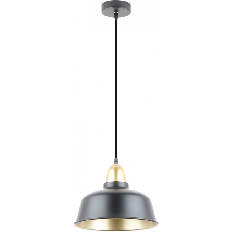 Lampa wisząca Mensa czarno-złota | ZumaLine - Loftowa lampa