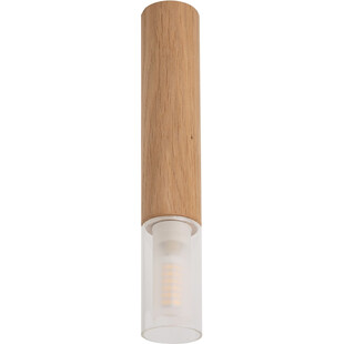 Lampa Madera Drewniana Zumaline | Spot Skandynawski 28cm
