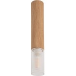 Lampa Madera Drewniana Zumaline | Spot Skandynawski 28cm