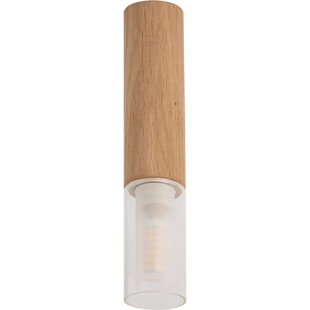 Lampa Madera drewniana ZumaLine | Spot 23cm - Skandynawski Design