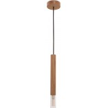 Lampa wisząca Madera drewniana 4cm | ZumaLine - Skandynawski design