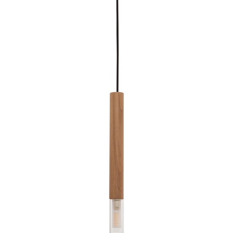 Lampa wisząca Madera drewniana 4cm | ZumaLine - Skandynawski design