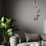 Lampa wisząca Luna V - szkło, glamour | ZumaLine