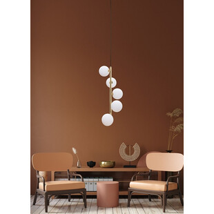 Lampa wisząca Ali - szkło, kula | ZumaLine - Cena 699 zł