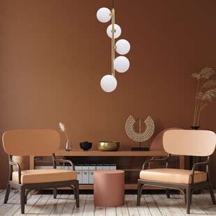 Lampa wisząca Ali - szkło, kula | ZumaLine - Cena 699 zł