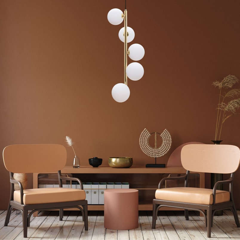 Lampa wisząca Ali - szkło, kula | ZumaLine - Cena 699 zł