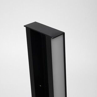 Kinkiet LED Tangel czarny 60cm | Outlet - Odkryj wyjątkowy design!