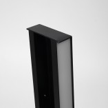 Kinkiet LED Tangel czarny 60cm | Outlet - Odkryj wyjątkowy design!