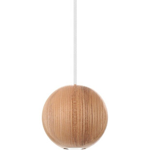 Lampa wisząca "Pająk" drewno | Kolorowe Kable